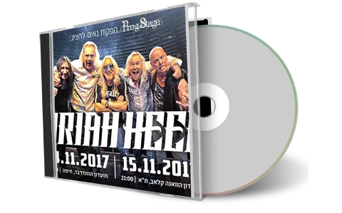 Artwork Cover of Uriah Heep 2017-11-14 CD Haifa Soundboard