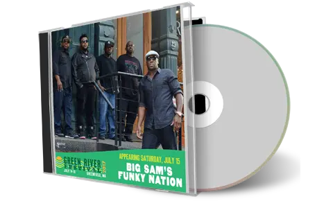 Artwork Cover of Big Sams Funky Nation 2017-07-15 CD Greenfield Audience