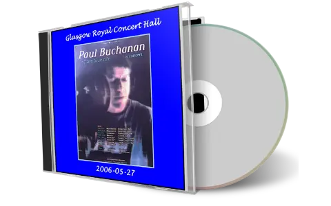 Artwork Cover of Blue Nile 2006-05-27 CD Glasgow Audience