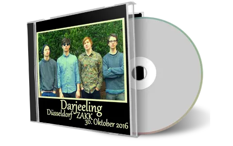 Artwork Cover of Darjeeling 2016-10-30 CD Dusseldorf Audience