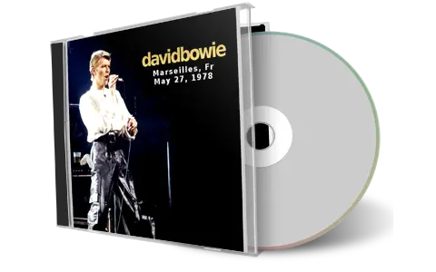 Artwork Cover of David Bowie 1978-05-27 CD Marseilles Audience