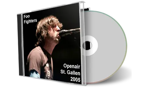 Artwork Cover of Foo Fighters 2005-07-01 CD St Gallen Audience