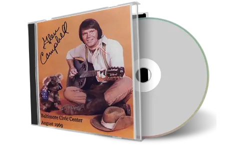Artwork Cover of Glen Campbell Compilation CD Baltimore 1969 Audience