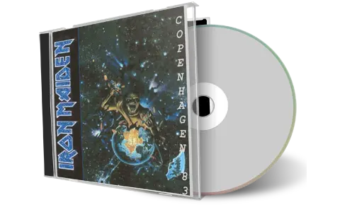 Artwork Cover of Iron Maiden 1983-06-07 CD Copenhagen Audience
