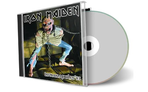 Artwork Cover of Iron Maiden 1983-08-07 CD Indianapolis Audience
