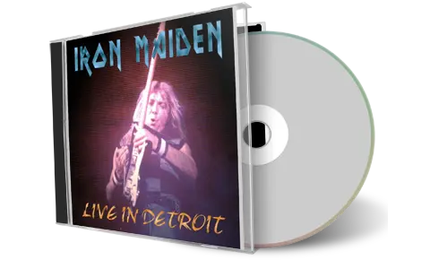Artwork Cover of Iron Maiden 1983-08-11 CD Detroit Audience