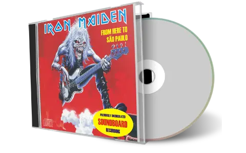 Artwork Cover of Iron Maiden 1992-08-01 CD Sao Paulo Soundboard