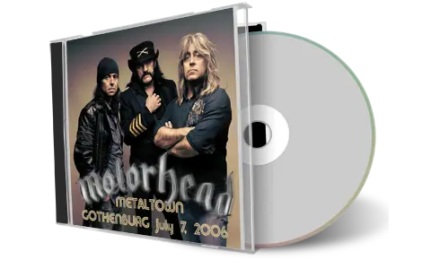 Artwork Cover of Motorhead 2006-07-07 CD Metaltown Audience