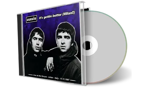 Artwork Cover of Oasis 1997-11-17 CD Milan Audience