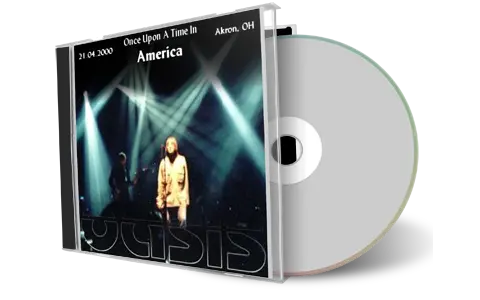 Artwork Cover of Oasis 2000-04-01 CD Akron Audience