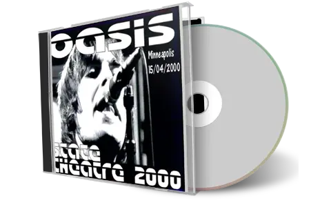Artwork Cover of Oasis 2000-04-15 CD Minneapolis Audience