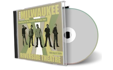 Artwork Cover of Oasis 2000-04-16 CD Milwaukee Audience