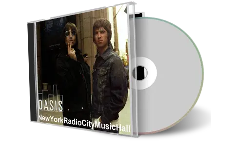Artwork Cover of Oasis 2000-05-01 CD New York City Audience