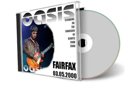 Artwork Cover of Oasis 2000-05-03 CD Fairfax Audience