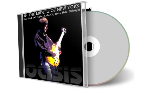 Artwork Cover of Oasis 2001-06-08 CD New York City Audience