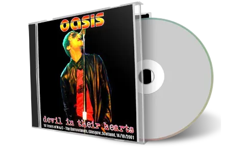 Artwork Cover of Oasis 2001-10-14 CD Glasgow Audience