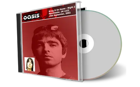 Artwork Cover of Oasis 2002-09-15 CD Manchester Audience