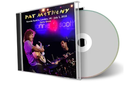 Artwork Cover of Pat Metheny 2016-07-01 CD London Audience