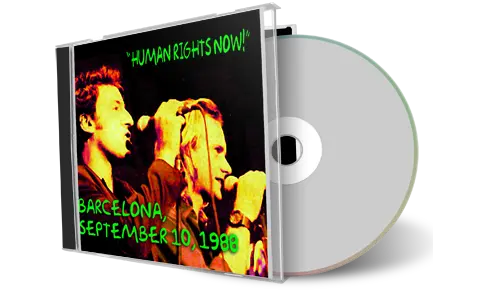 Artwork Cover of Sting 1988-09-10 CD Barcelona Audience