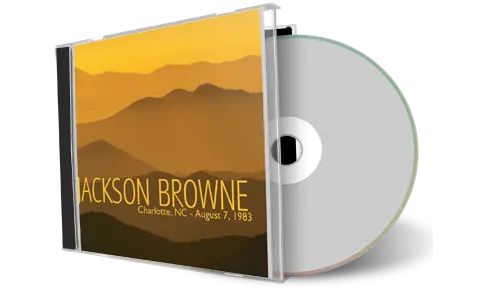 Artwork Cover of Jackson Browne 1983-08-07 CD CHARLOTTE Audience