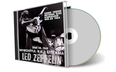 Artwork Cover of Led Zeppelin 1969-06-20 CD Newcastle Audience