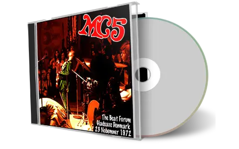 Artwork Cover of MC5 1972-11-23 CD COPENHAGEN Audience