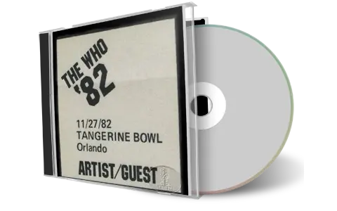 Artwork Cover of The Who 1982-11-27 CD Orlando Audience