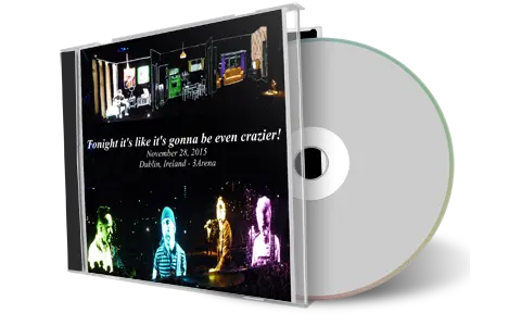 Artwork Cover of U2 2015-11-28 CD Dublin Audience