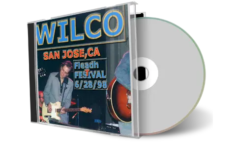 Artwork Cover of Wilco 1998-06-28 CD San Jose Soundboard