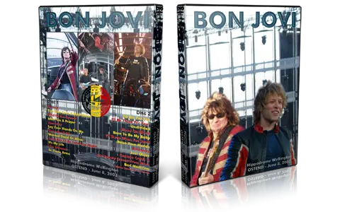 Artwork Cover of Bon Jovi 2003-06-08 DVD Oostende Audience
