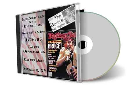 Artwork Cover of Bruce Springsteen 1985-01-26 CD Providence Audience