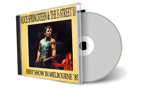 Artwork Cover of Bruce Springsteen 1985-04-03 CD Melbourne Audience