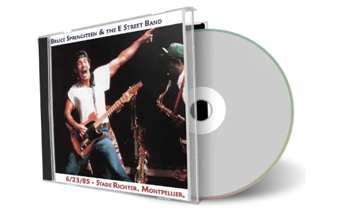 Artwork Cover of Bruce Springsteen 1985-06-23 CD Montpellier Audience