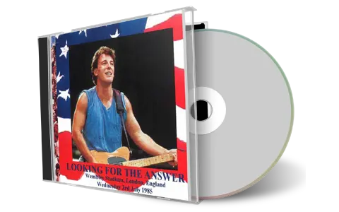 Artwork Cover of Bruce Springsteen 1985-07-03 CD London Audience