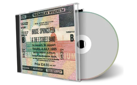Artwork Cover of Bruce Springsteen 1985-07-04 CD London Audience