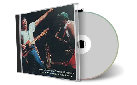Artwork Cover of Bruce Springsteen 1985-08-05 CD Washington Audience