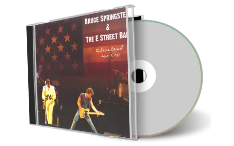 Artwork Cover of Bruce Springsteen 1985-08-07 CD Cleveland Audience