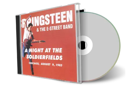 Artwork Cover of Bruce Springsteen 1985-08-09 CD Chicago Audience