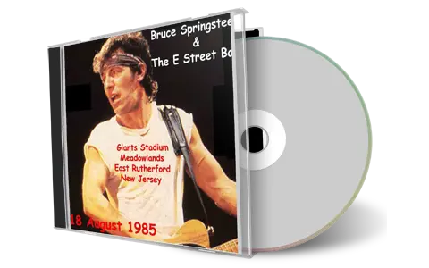 Artwork Cover of Bruce Springsteen 1985-08-18 CD East Rutherford Audience