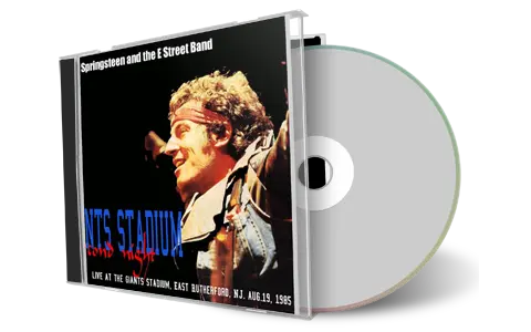 Artwork Cover of Bruce Springsteen 1985-08-19 CD East Rutherford Audience
