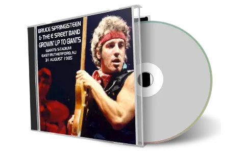 Artwork Cover of Bruce Springsteen 1985-08-31 CD East Rutherford Audience