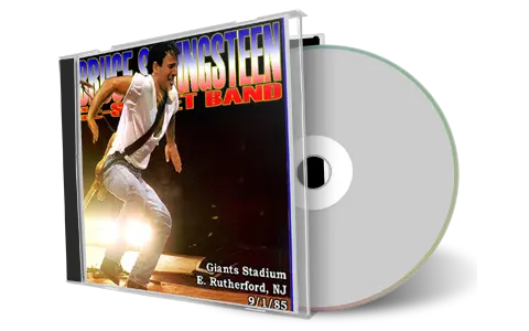 Artwork Cover of Bruce Springsteen 1985-09-01 CD East Rutherford Audience