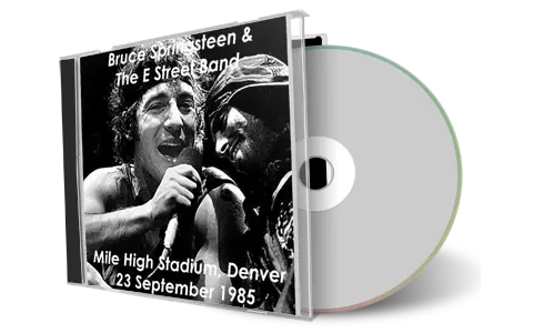 Artwork Cover of Bruce Springsteen 1985-09-23 CD Denver Audience