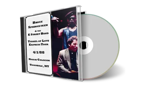 Artwork Cover of Bruce Springsteen 1988-04-01 CD Uniondale Audience