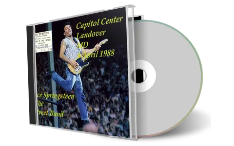Artwork Cover of Bruce Springsteen 1988-04-05 CD Landover Audience