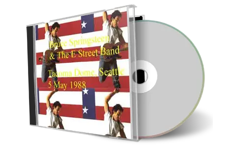 Artwork Cover of Bruce Springsteen 1988-05-05 CD Tacoma Audience