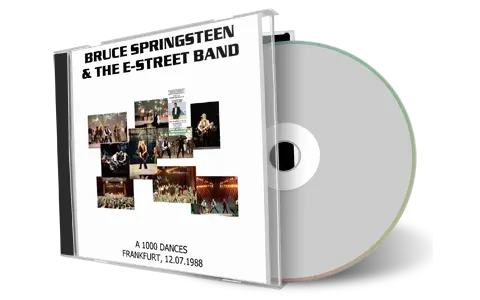 Artwork Cover of Bruce Springsteen 1988-07-12 CD Frankfurt Audience