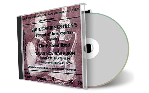 Artwork Cover of Bruce Springsteen 1988-07-27 CD Oslo Audience
