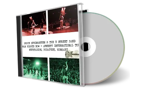 Artwork Cover of Bruce Springsteen 1988-09-06 CD Budapest Audience