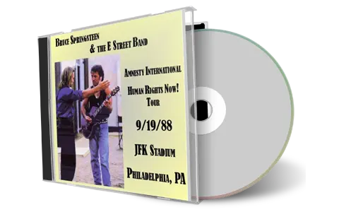 Artwork Cover of Bruce Springsteen 1988-09-19 CD Philadelphia Audience